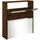 vidaXL Schuhschrank mit Spiegel 63 x 67 x 17 cm Räuchereiche / braun