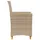 vidaXL Gartenstuhl 55,2 x 64,8 x 30,5 cm beige 2 St.