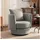 Homcom Relaxsessel Polyester 79 x 84 x 85 cm Silber mit Kissen