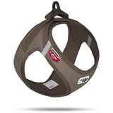 Curli Clasp Vest Hundegeschirr Braun S
