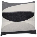 David Fussenegger Textil Kissenhülle Komposition anthrazit, 50x50 cm