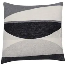 David Fussenegger Textil Kissenhülle Komposition anthrazit, 50x50 cm