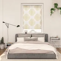 Lichtblick Rollo Klemmfix, ohne Bohren, blickdicht, Stripy Boho Drop