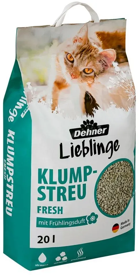 Dehner Katzenstreu Dehner Lieblinge Klumpstreu Klassik fresh, 20 l