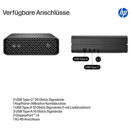 HP Z2 Mini G1i A40LQET 64 GB RAM 1 TB SSD RTX 2000 Win 11 Pro