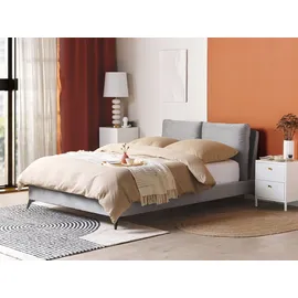 Beliani Melle 140 x 200 cm Grau