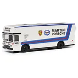 Schuco MB Renntransporter 1:64 Weiß