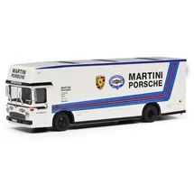 Schuco MB Renntransporter 1:64 Weiß