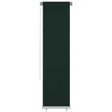 vidaXL Außenrollo 65 (B) x 230 (H) cm Dunkelgrün HDPE