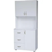 Hti-Living Küchenbuffet Blanca 80 x 180 x 40 cm Weiß