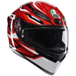 AGV K-1 S Lion Schwarz-Weiß-Rot S
