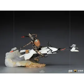 Iron Studios The Mandalorian - IG-11 and The Child Deluxe Statue 1/10 - Schwarz