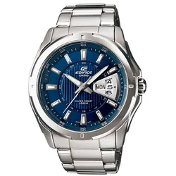 CASIO EDIFICE Uhr EF-129D-2AV | Unisex | Silber