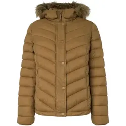 Pepe Jeans für Damen. PL402480 Babs Kurze braune Jacke Babs Kurze braune Jacke (XS), Lässig, Nylon, Nachhaltig