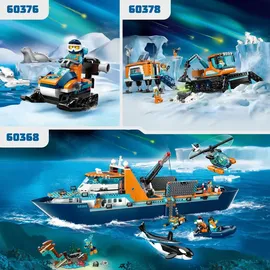 LEGO City Arktis-Schneepflug mit mobilem Labor 60378