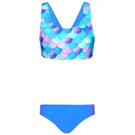 Aquarti Bustier-Bikini Meerjungfrau Violett/Blau/Rosa 140