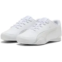 Puma Kinder Catch Ac Ps Sneaker, White X Feather Gray, 33 EU