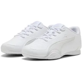 Puma Kinder Catch Ac Ps Sneaker, White X Feather Gray, 33 EU