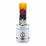 Noveen N'OVEEN Mixer Smoothie Maker, High Performance Mixer 300 W & 2 x Smoothie Flaschen 0,6 L & Mühle zum Zerkleinern von Kaffee, Kräute... - Weiß