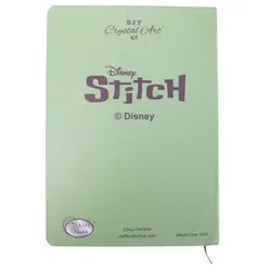 CRYSTAL ART Notizbuch Stitch 15.4x21.4cm liniert CANJ-DNY604