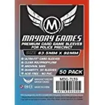 Mayday Games Police Precinct Kartenhüllen 63,5x92mm (50 Stück)