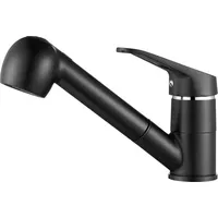 spülarmatur Küchenarmatur Ausziehbar Schwarz