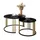 lookway Gold Glas 70 x 47 x 70 cm