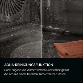 AEG OO10HSM (OU5AE20SM+HE604062XB), Einbauherdset (Strahlungsbeheizte Kochzonen, A+, 72 l)