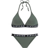 Elbsand Triangel-Bikini Damen oliv, Gr.34 Cup C/D,