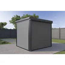 Wolff Finnhaus Metall-Dachrinnenset 290 cm mit 1 Fallrohr für Ulrik & Linnea