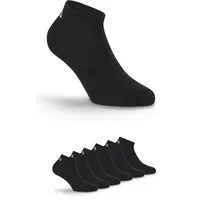 Fila UNISEX INVISIBLE PLAIN SOCKS 6er Pack Schwarz 39-42