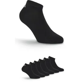 Fila UNISEX INVISIBLE PLAIN SOCKS 6er Pack Schwarz 39-42