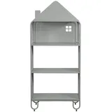 Home Deluxe Kinderregal TODO M 134 x 61 x 28 cm Metall grün