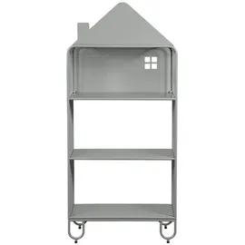 Home Deluxe Kinderregal TODO M 134 x 61 x 28 cm Metall grün