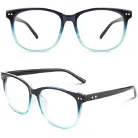 CGID Stylische Damen Herren Nerdbrille Streberbrille 80er