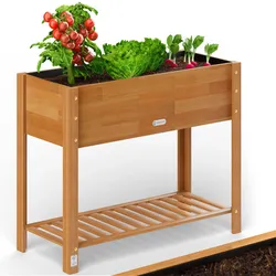 Hochbeet Akazienholz FSC®-zertifiziert 100x40x84cm