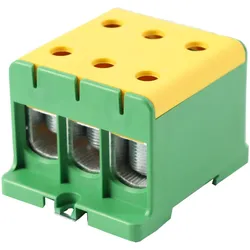 Hauptleitungsklemme Anschlussklemme ETB 150/1x3 Al/Cu Universalklemme elektroinstallation 6 Löcher Elektro Becov