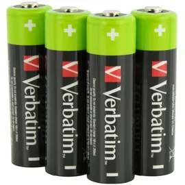 Verbatim RECHARGEABLE BATTERY AA 4