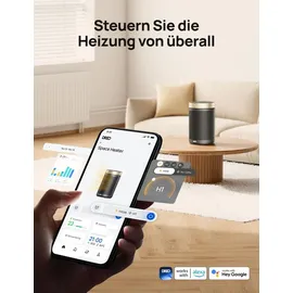 DREO Heizlüfter: Energiesparender 1500W Keramikraumheizer für Ihr Zuhause