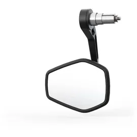 Highsider Esagano-RS Evo Lenkerendenspiegel schwarz/silber