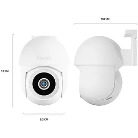 Hombli Pan & Tilt Cam 2K Weiß