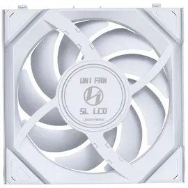 Lian Li UNI FAN SL Wireless LCD 120 mm, weiß