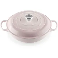 Le Creuset Signature Gourmet-Profitopf 30 cm shell pink