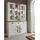 furn.design Buffetschrank Seyne 130 x 198 cm Weiß