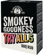 Smokey Goodness Try all 5 Rubs Box - 150 g