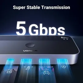 UGREEN USB 3.0 Sharing Switch 2-in-4 out