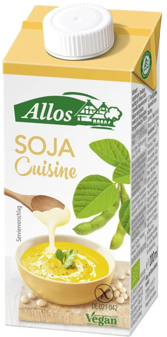 Allos Soja Cuisine Sahneersatz glutenfrei 200 g