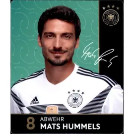 Rewe Mats Hummels REWE WM18 Sammelkarte