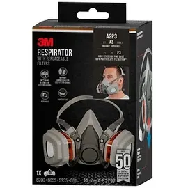 3M Maske 6002 A2P3 Grau 1 Set