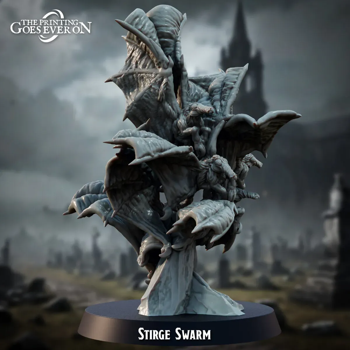 Stirge Swarm aus Hunt Beyond the Grave von The Printing Goes Ever On